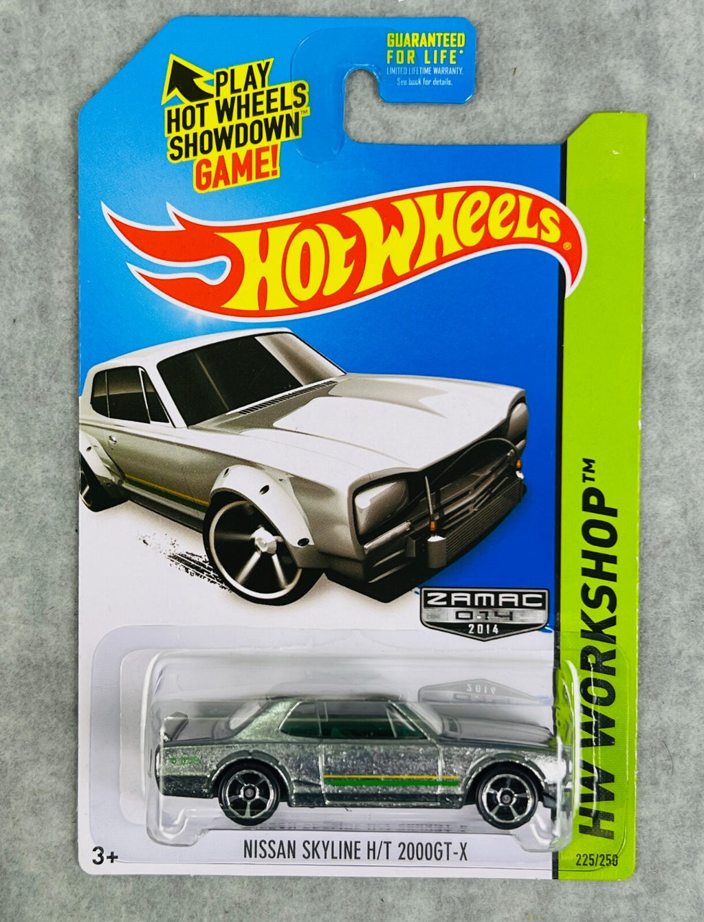 🎌🎌Hot Wheels HW Workshop Nissan Skyline H/T 2000GT-X Zamac 2013 H11🎌🎌