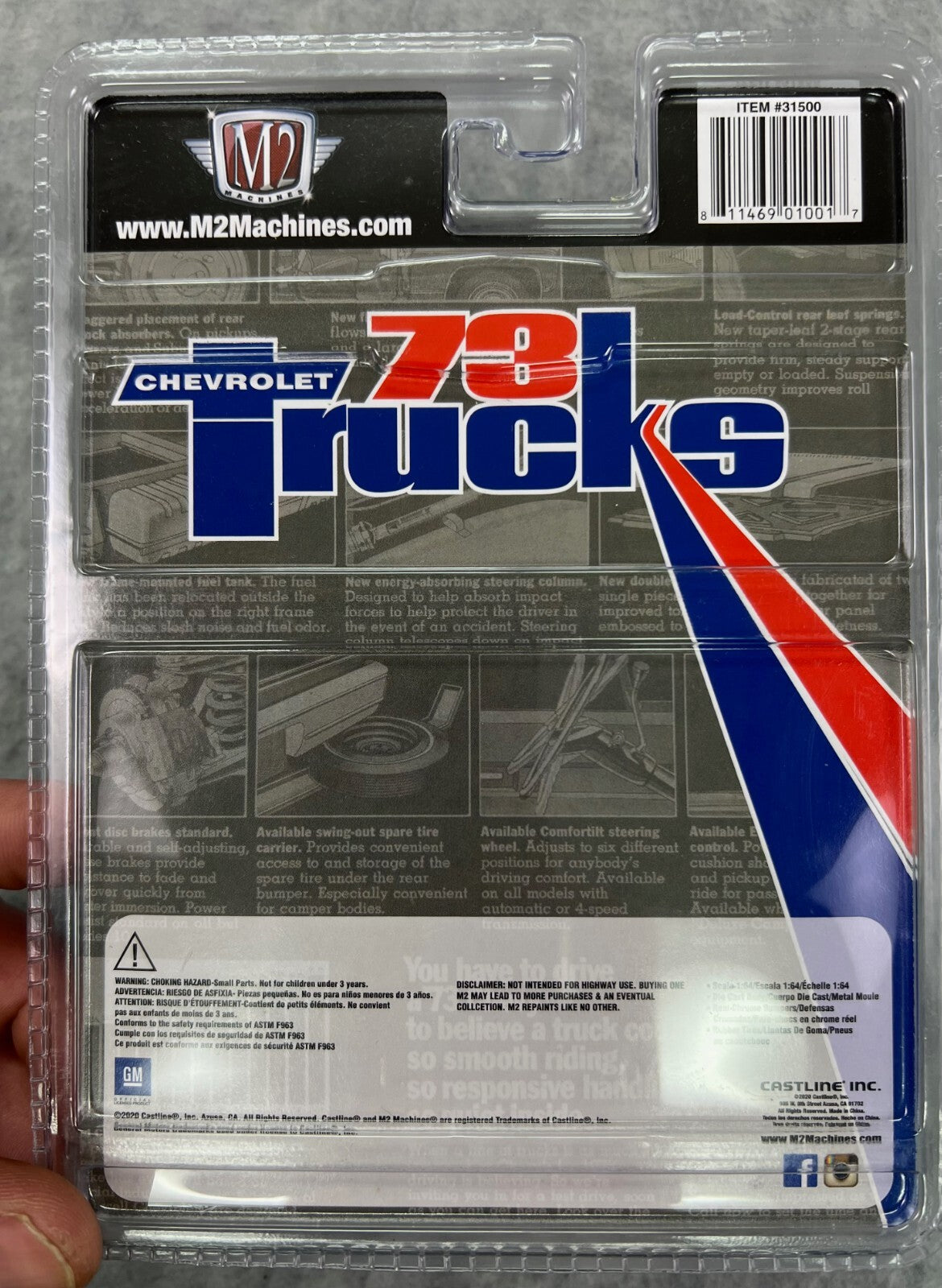 🔥M2 Machines  SEMA 73 Trucks 1973 Chevrolet Cheyenne Super 10 4x4 CHASE H33🔥