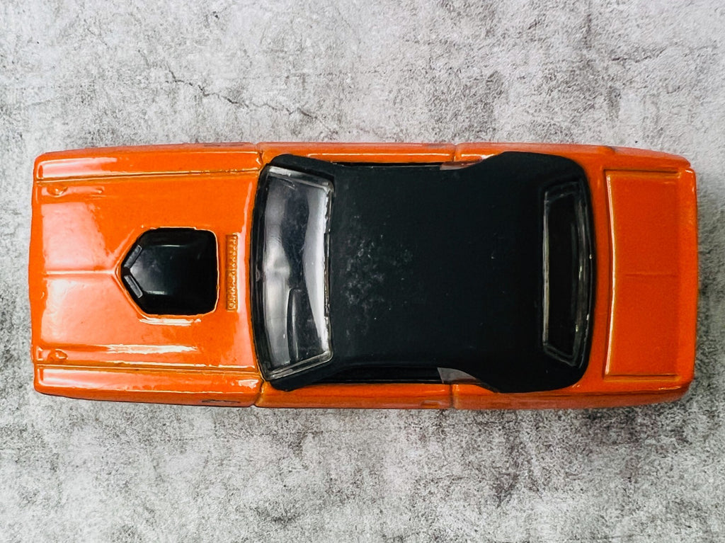 🇺🇸Hot Wheels Garage MOPAR ORANGE 70 DODGE HEMI CHALLENGER REAL RIDERS C21🇺🇸