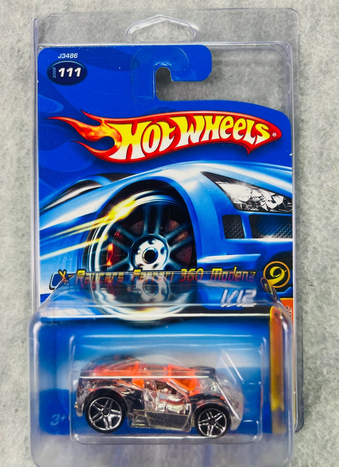 🇮🇹Hot Wheels 2005 First Editions X-Raycers Ferrari 360 Modena TRACK ACES H23
