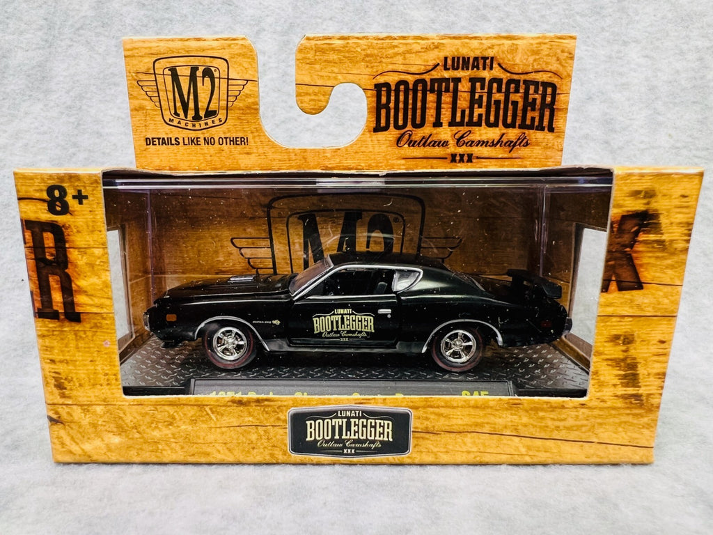 🔥🔥🔥M2 MACHINES 1971 Dodge Charger  Super Bee BOOTLEGGER LUNATI S45 H15🔥🔥🔥