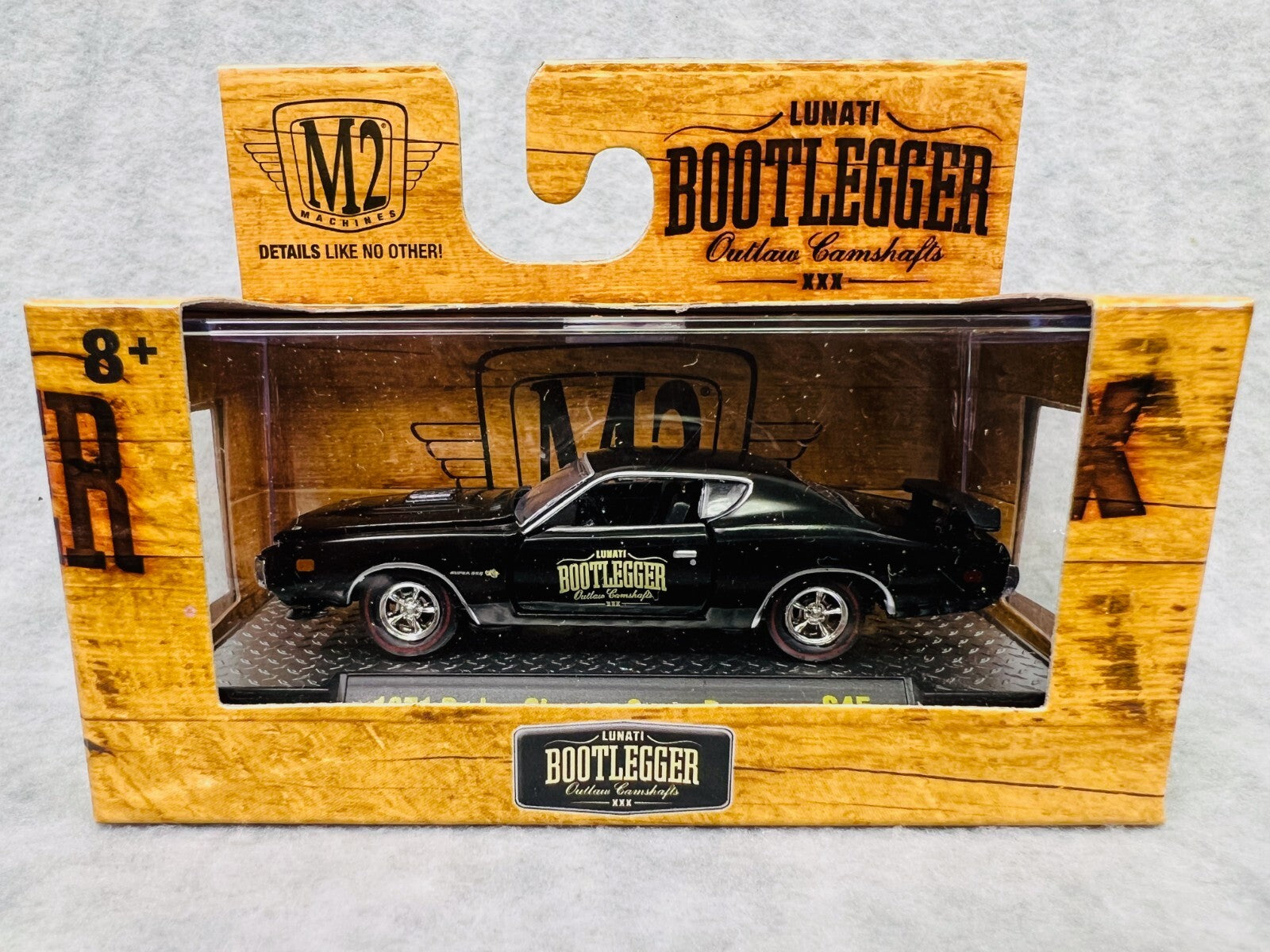 🔥🔥🔥M2 MACHINES 1971 Dodge Charger  Super Bee BOOTLEGGER LUNATI S45 H15🔥🔥🔥