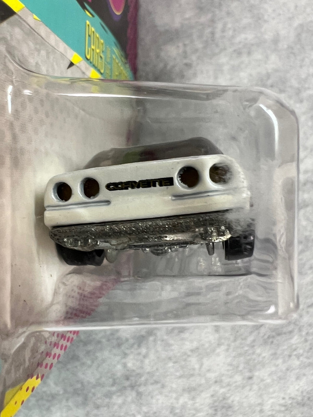 🇺🇸🇺🇸Hot Wheels Cars Of The Decades '80s Corvette Pearl White H23🇺🇸🇺🇸