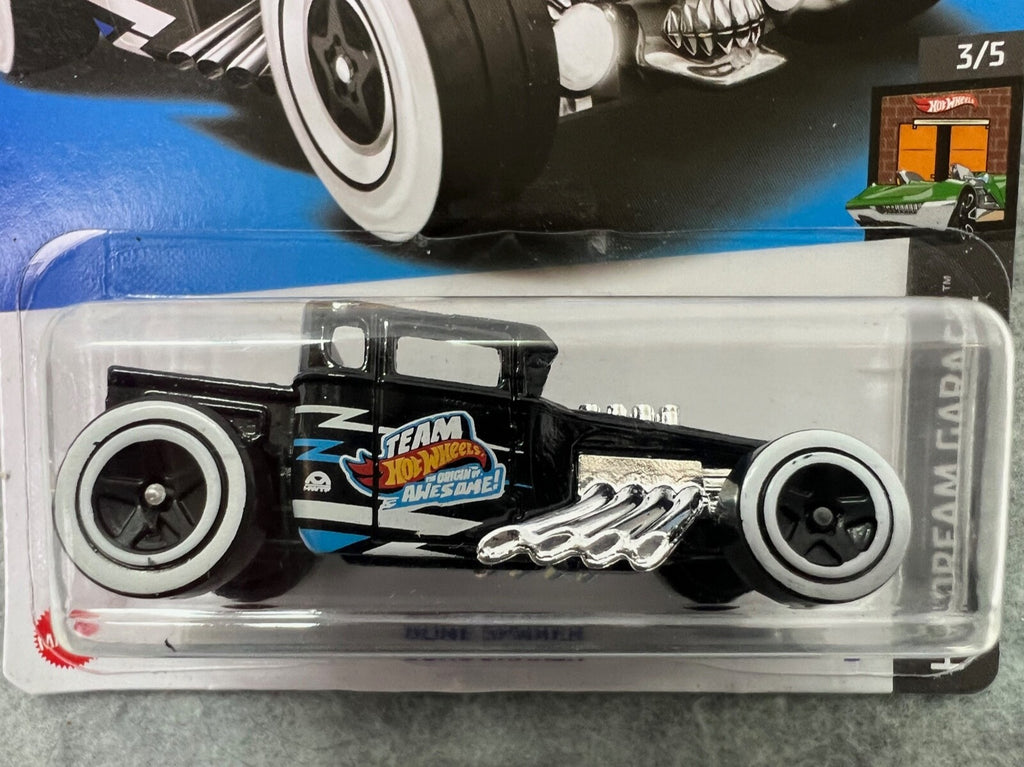 🔥🔥🔥Hot Wheels HW Dream Garage Bone Shaker Black H24🔥🔥🔥