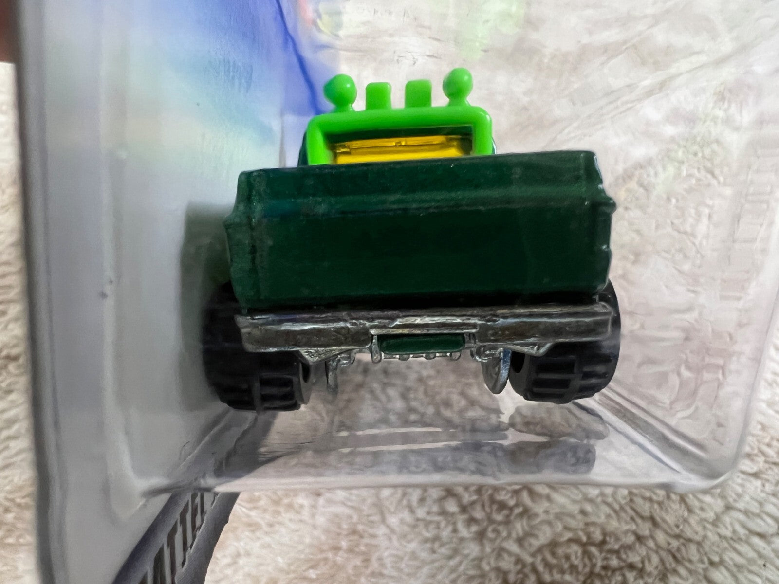 🔥🔥🔥🔥Hot Wheels #1081 Power Plower Green Pickup Truck HW05🔥🔥🔥🔥