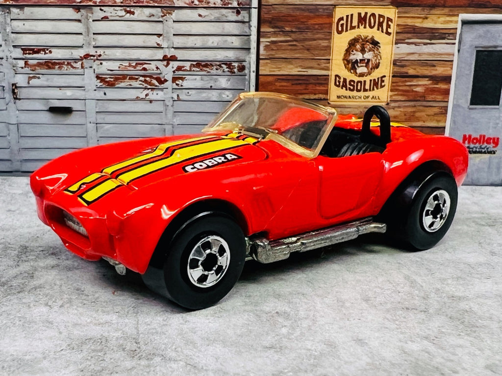 🇺🇸Hot Wheels Blackwalls  Classic Cobra Shelby 427 Red LOOSE 1982 C8🇺🇸