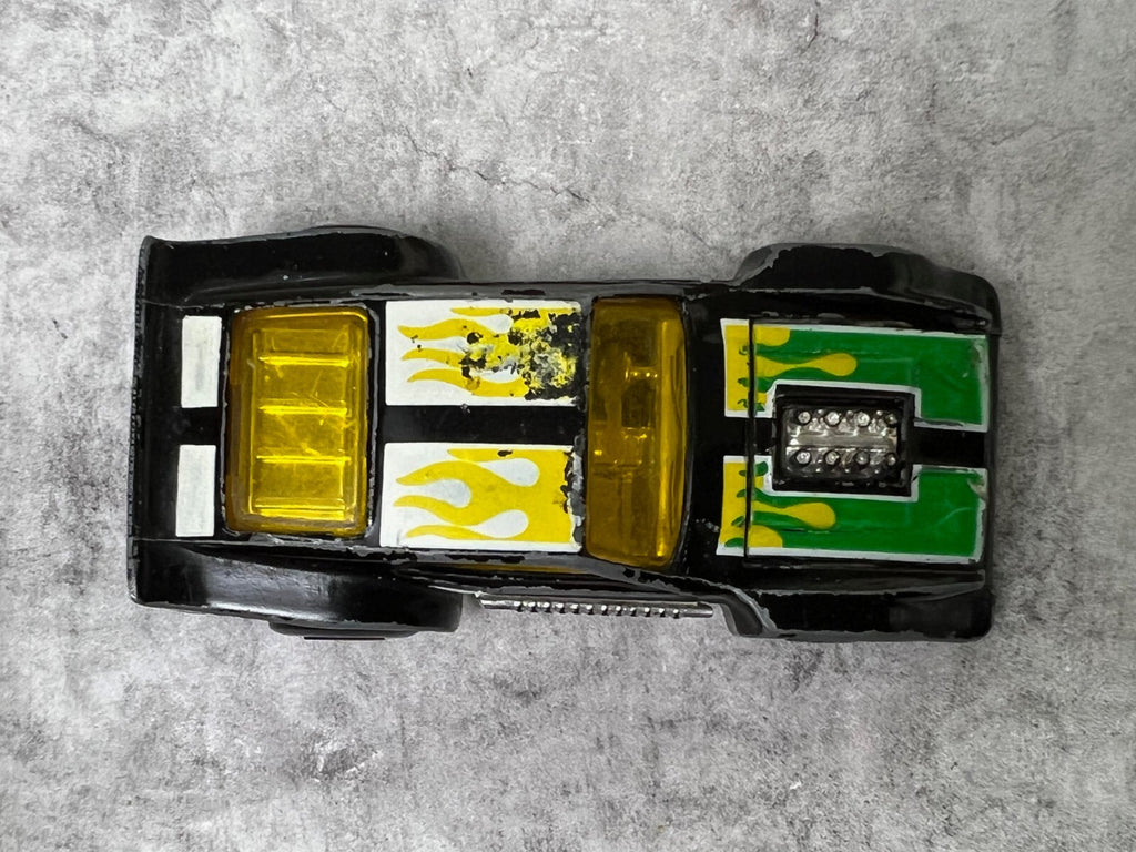 🐎🐎🐎Matchbox IMSA Mustang in Black Green Yellow, 1983 C15🐎🐎🐎