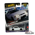 🎌Hot Wheels Premium Modern Classics Nissan Skyline GT-R BCNR33 White H17🎌