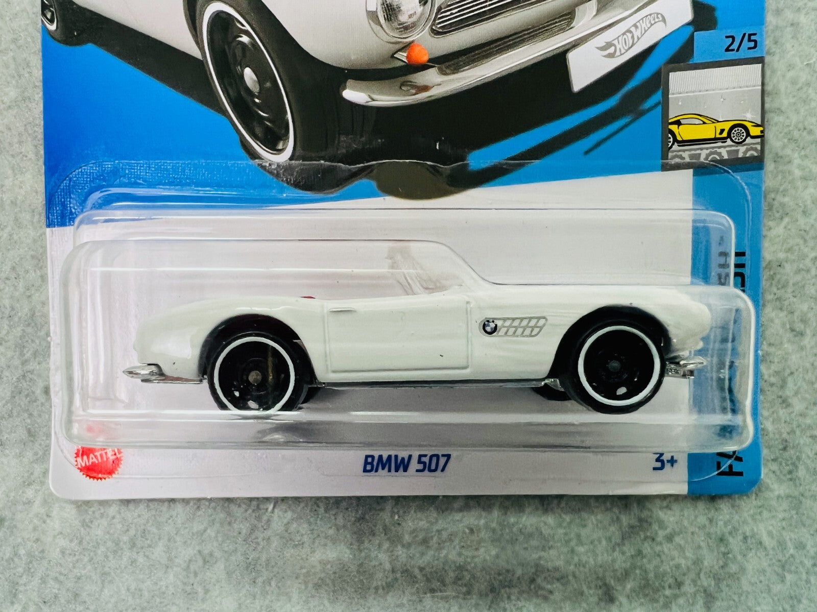 🇩🇪🇩🇪🇩🇪Hot Wheels BMW 507 White Factory Fresh H24🇩🇪🇩🇪🇩🇪