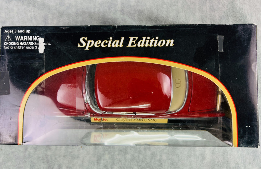 🇺🇸🇺🇸Maisto 1956 Chrysler 300B Special Edition 1:18 Diecast🇺🇸🇺🇸