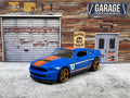 🐎🐎🐎 HOT WHEELS '10 FORD SHELBY GT500-BLUE & ORANGE C14🐎🐎🐎