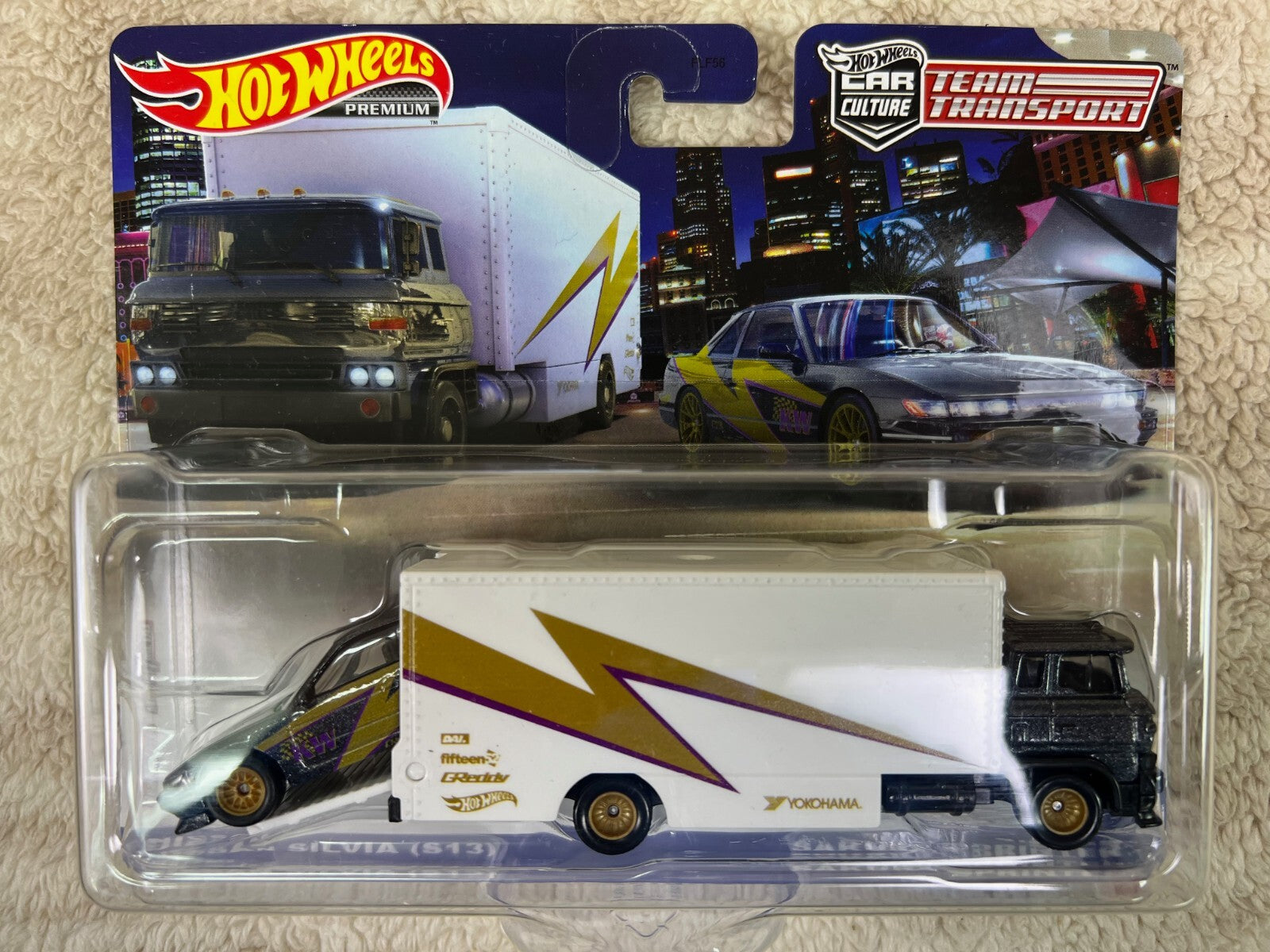 🎌🎌Hot Wheels Team Transport Nissan Silvia S13 Sakura Sprinter Car Culture 🎌🎌