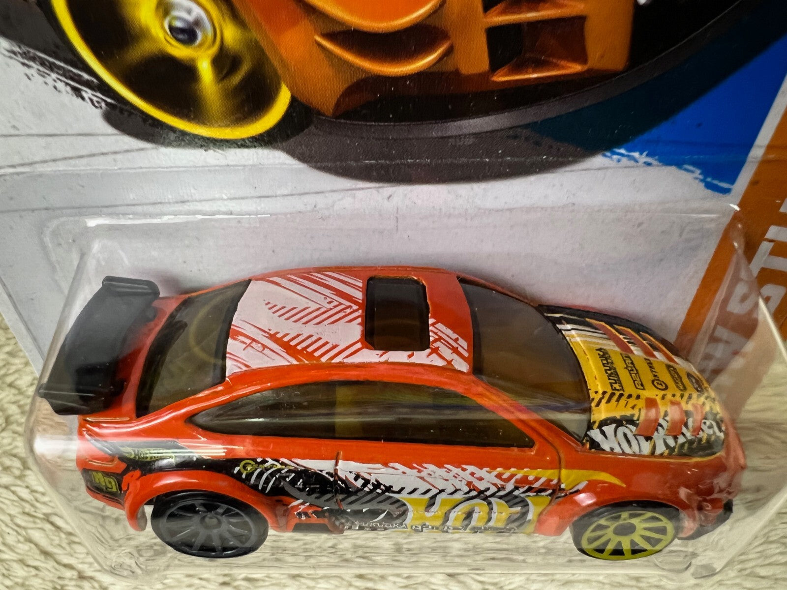 🔥🔥🔥🔥Hot Wheels #84 HW Stunt HW Drift Race '08 Ford Focus Orange HW12🔥🔥🔥🔥