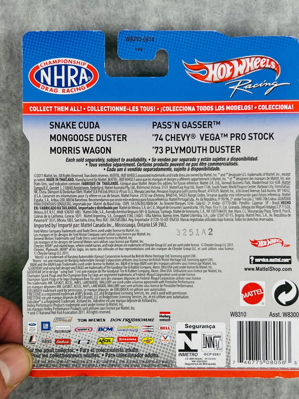 🏁🏁🏁Hot Wheels Racing NHRA Drag Pass N' Gasser 🏁🏁🏁