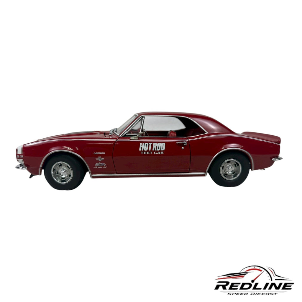 🇺🇸 Exact Detail  1967 Chevy Camaro SS Red 67 Hot Rod Magazine Test Car 1:18 C3