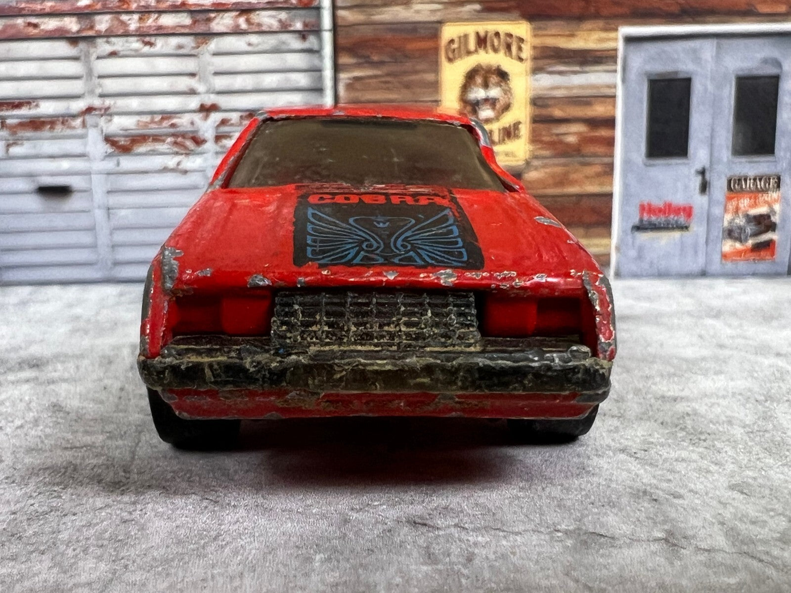 🐎🐎🐎 Hot Wheels Blackwall Hot Ones Red Turbo Mustang Cobra Malaysia C9🐎🐎🐎