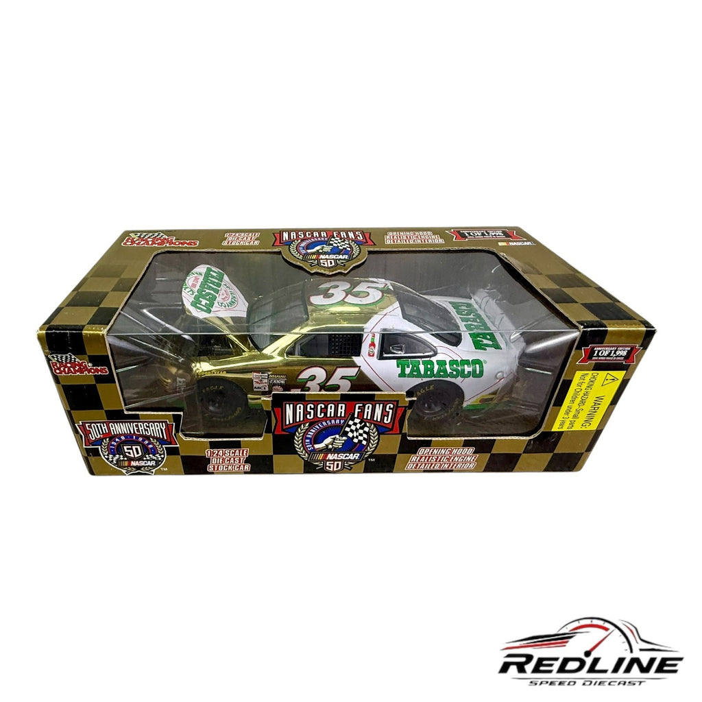 🏁Racing Champions NASCAR 50th Anniversary #35 Tabasco Gold 1:24 B1🏁