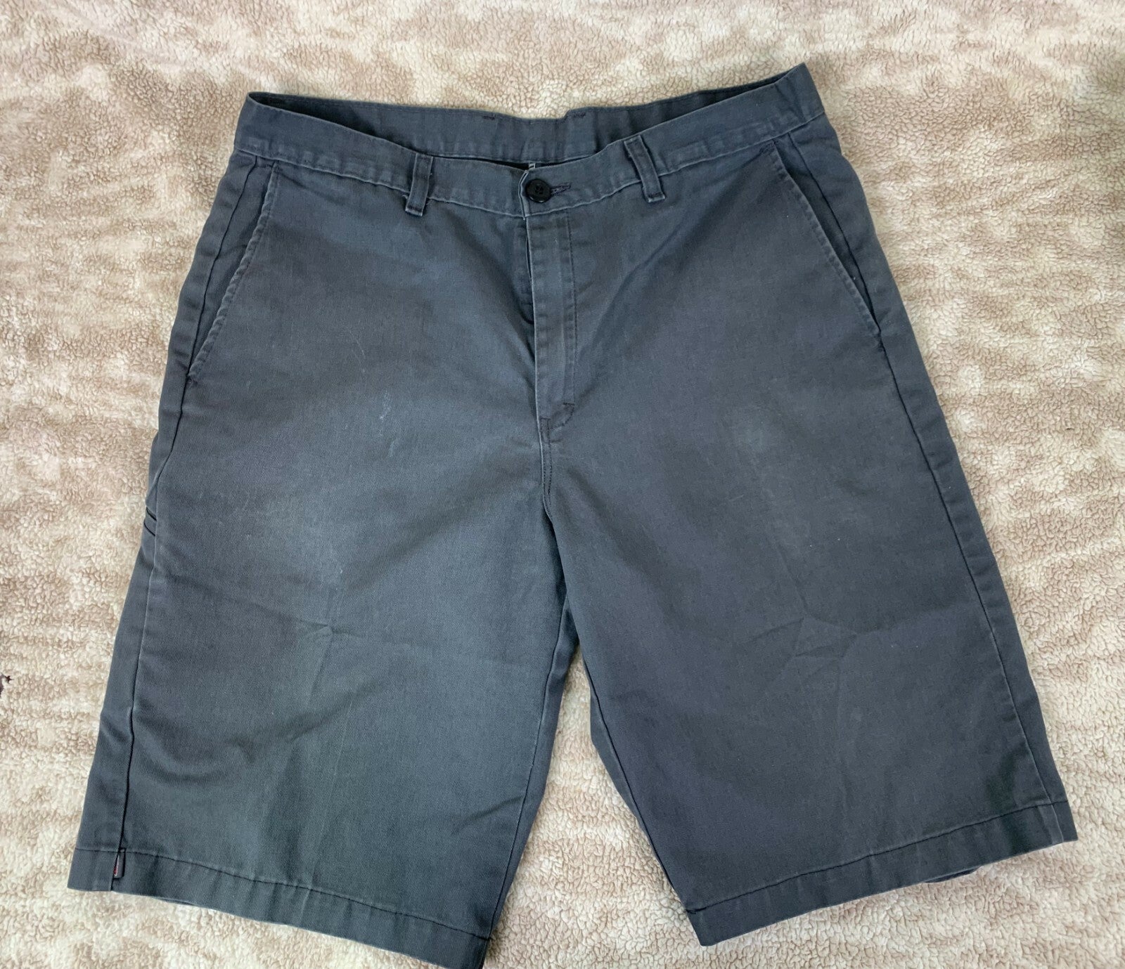 🩳🩳🩳🩳🩳🩳🩳🩳 Dickies Ripstop Regular Fit Grey Gray size 36 Used🩳🩳🩳🩳🩳🩳