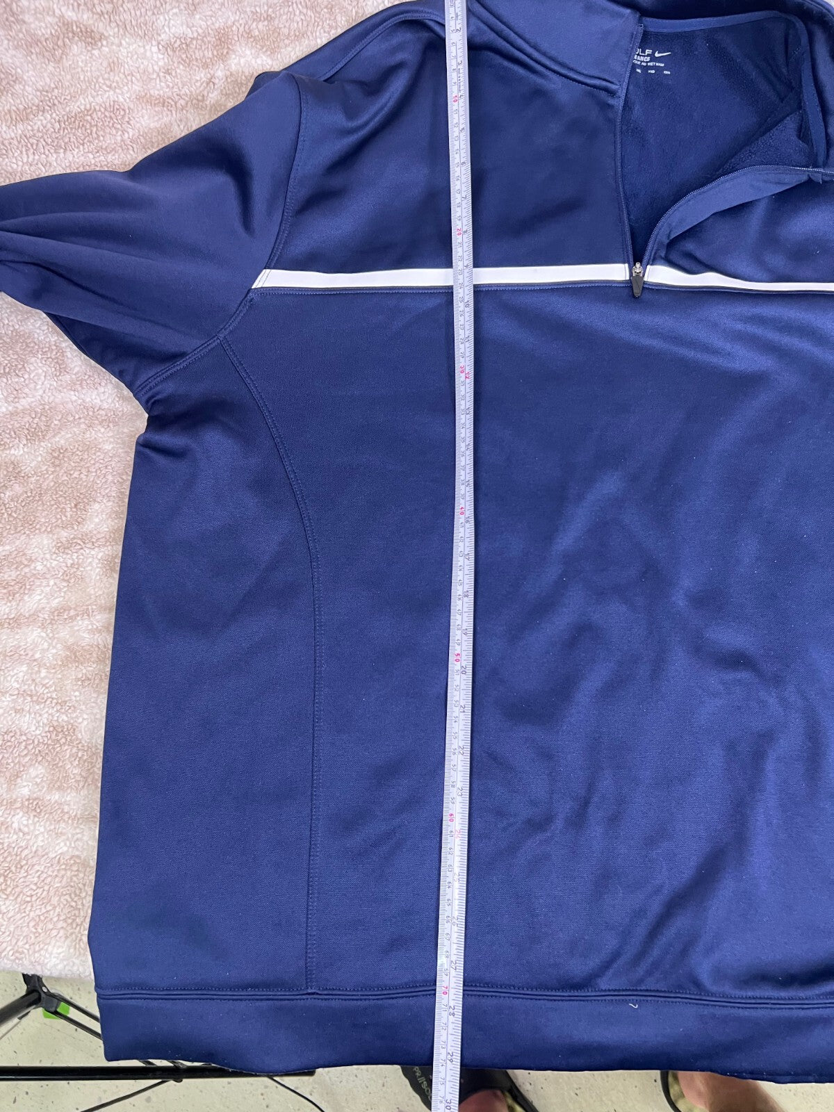 🏌️NIKE GOLF TOUR PERFORMANCE Therma-Fit 1/4 Zip Pullover Mens 2XL LAKE GENEVA🏌