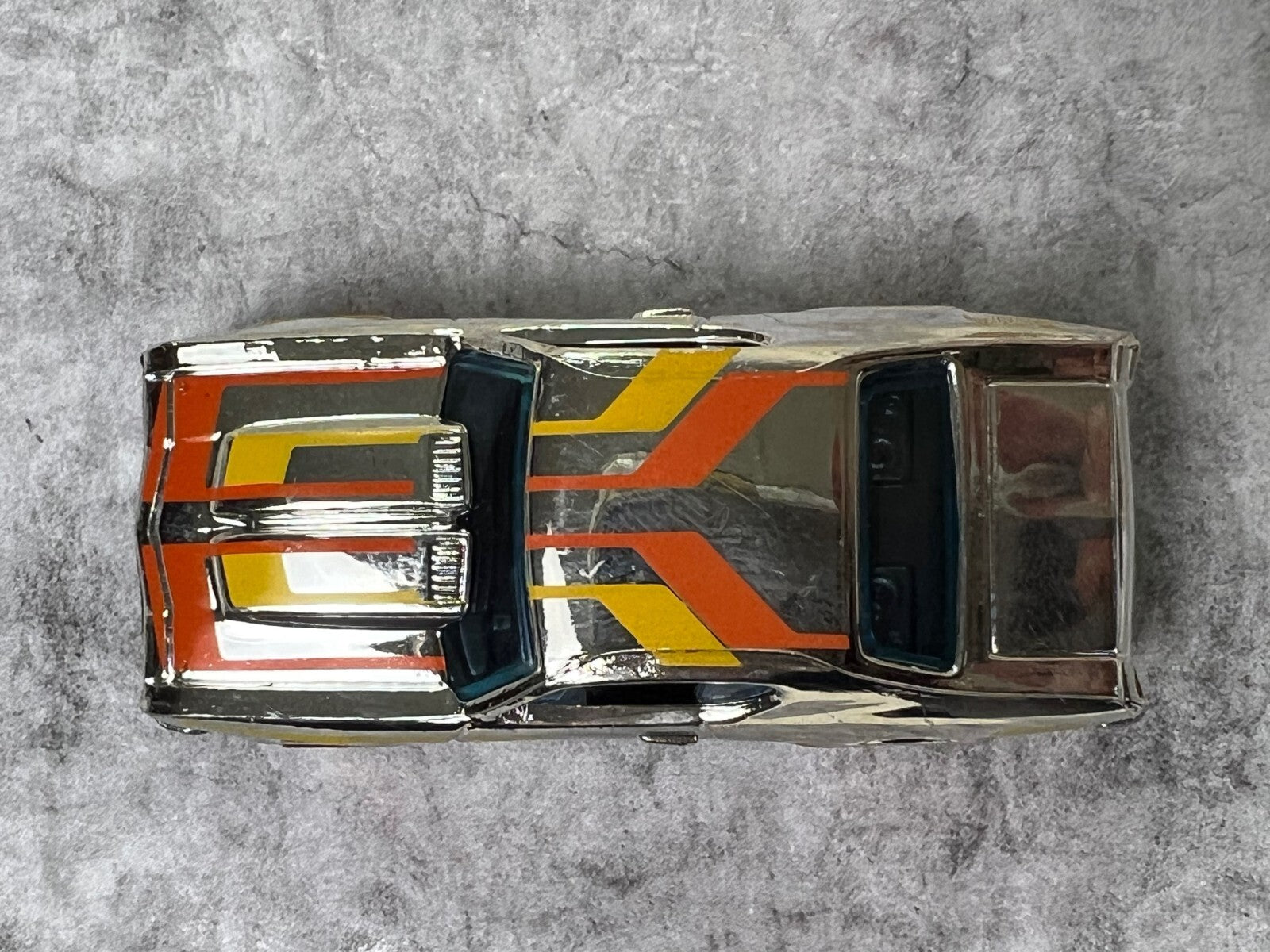 🇺🇸🇺🇸🇺🇸Hot Wheels 69' Chevelle Tooned SILVER CHROME C13🇺🇸🇺🇸🇺🇸