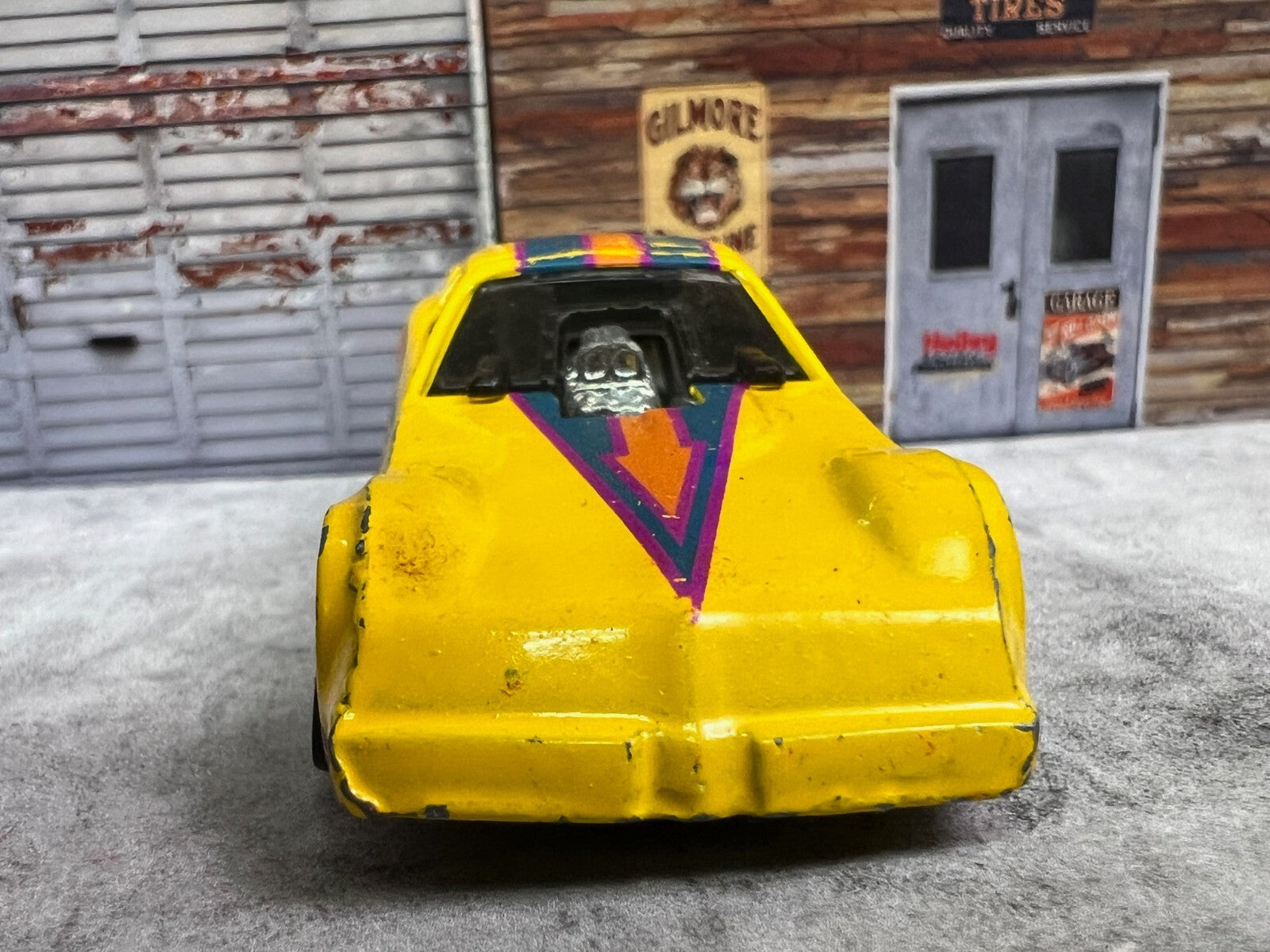 🏁🏁🏁Hot Wheels Firebird Funny Car DragsterYellow 1977 Blackwall C12🏁🏁🏁