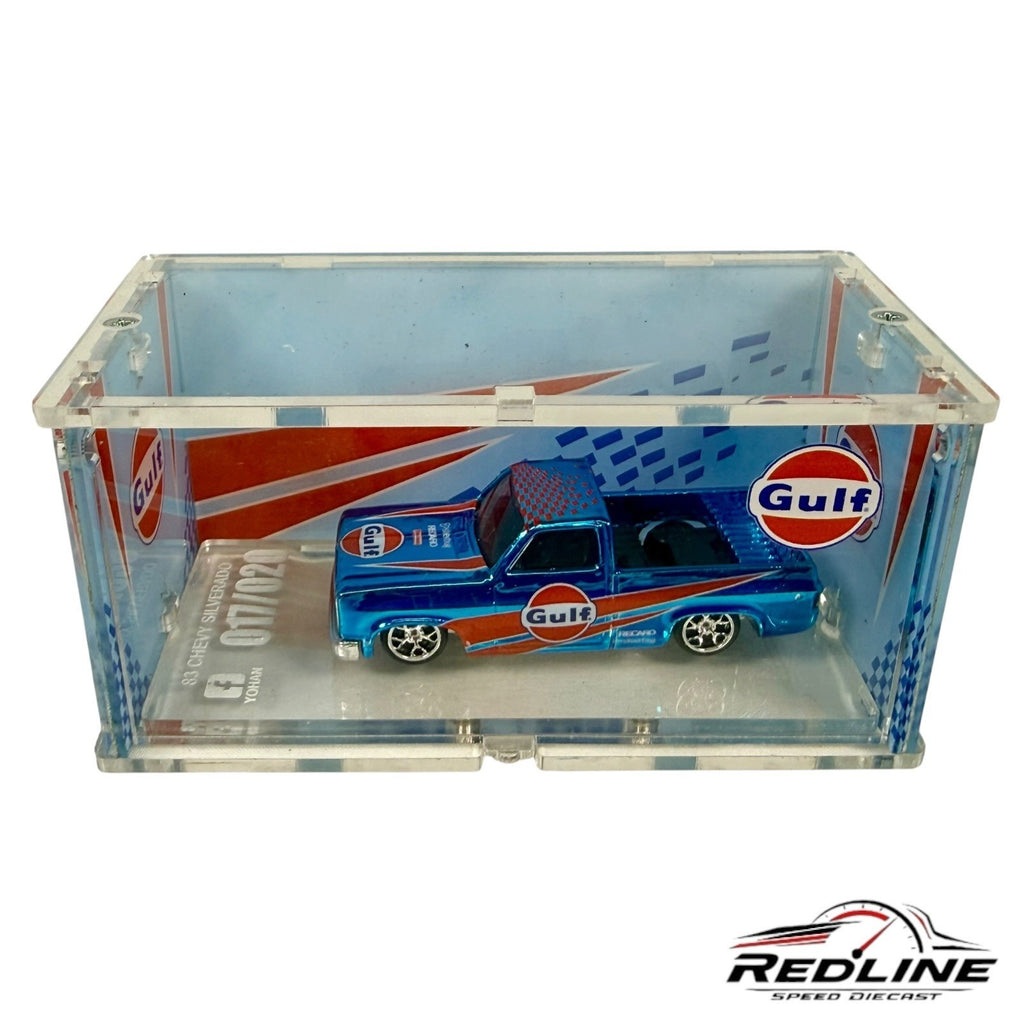🇺🇸Hot Wheels 1983 Chevy Silverado Yohan Custom Gulf  17/20 H31🇺🇸