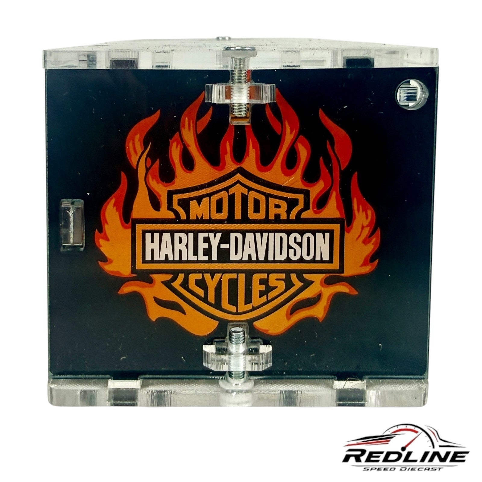 🇺🇸Hot Wheels 1983 Chevy Silverado Yohan Harley Davidson Black 9/10  H31🇺🇸