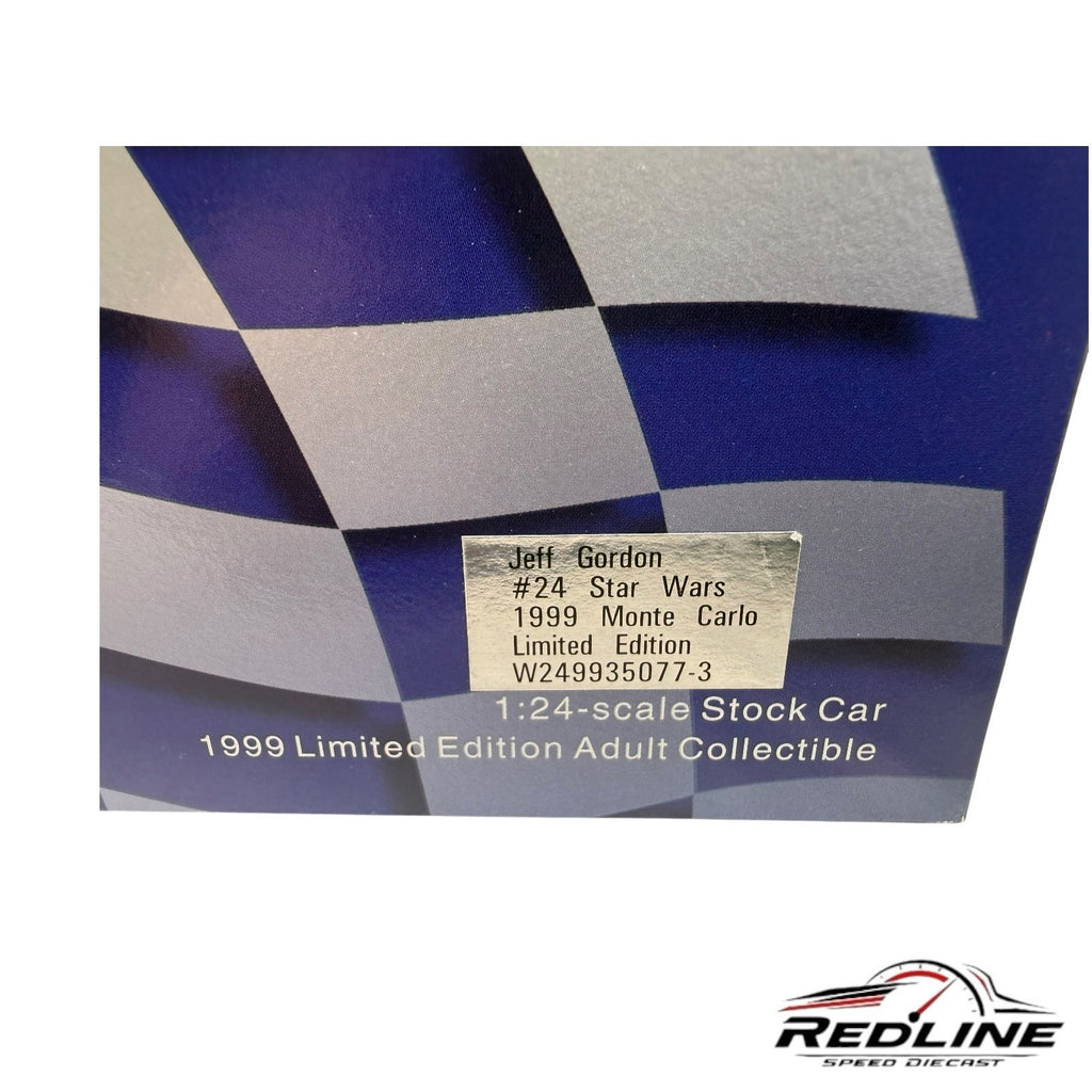 🇺🇸Action Jeff Gordon #24 Star Wars Pepsi 1999 Monte Carlo 1:24 D1🇺🇸