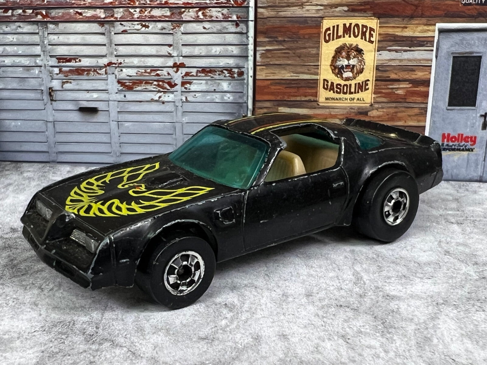 🔥🔥🔥Hot Wheels HOT BIRD Trans Am  Blue glass HONG KONG C1🔥🔥🔥