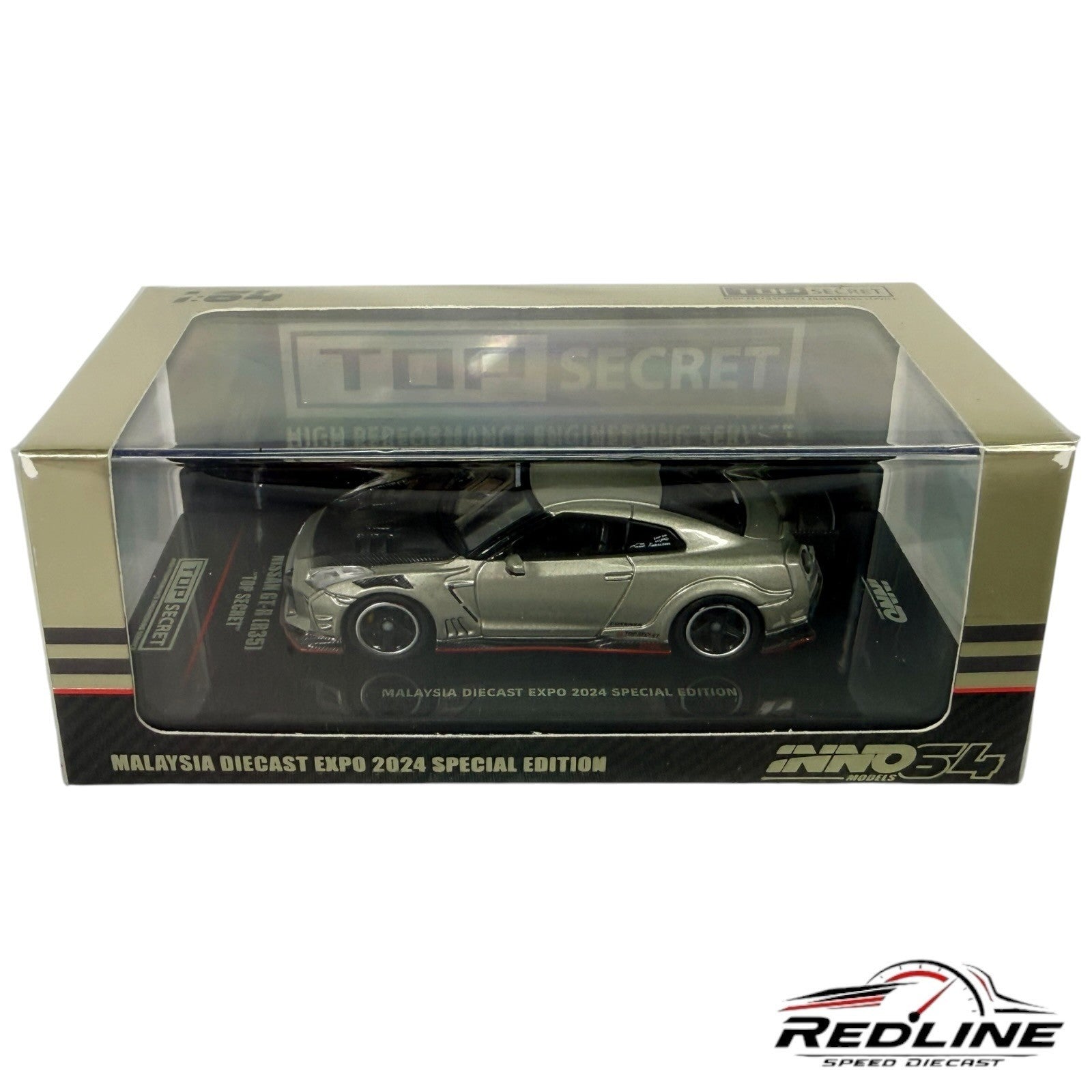 🎌Inno64 Nissan GT-R R35 Top Secret MDX EXPO 2024 Tokyo Auto Salon 1:64 H36🎌