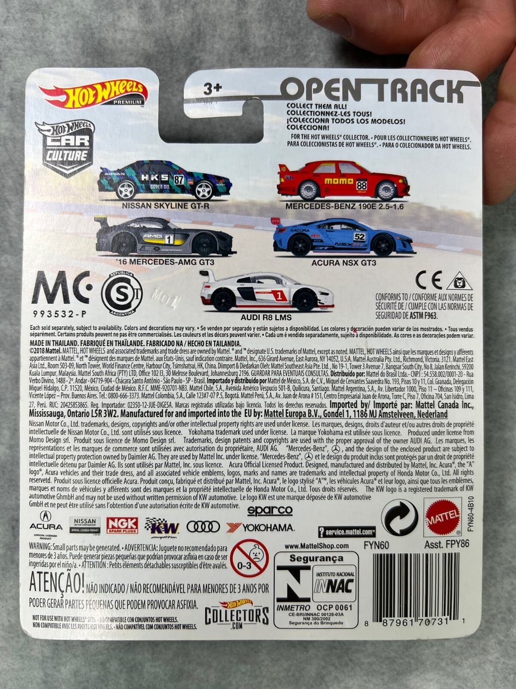 🎌🎌Hot Wheels Premium Open Track Nissan Skyline GT-R Car Culture HKS HW17🎌🎌