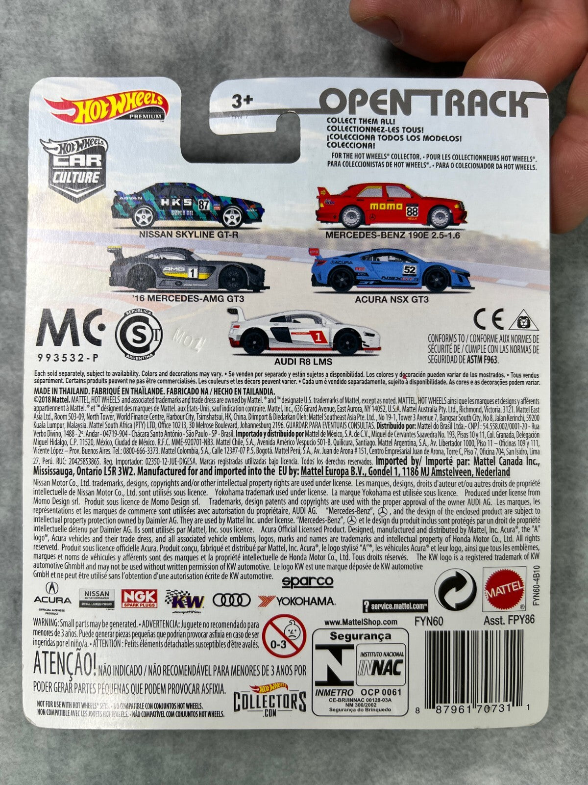 🎌🎌Hot Wheels Premium Open Track Nissan Skyline GT-R Car Culture HKS HW17🎌🎌