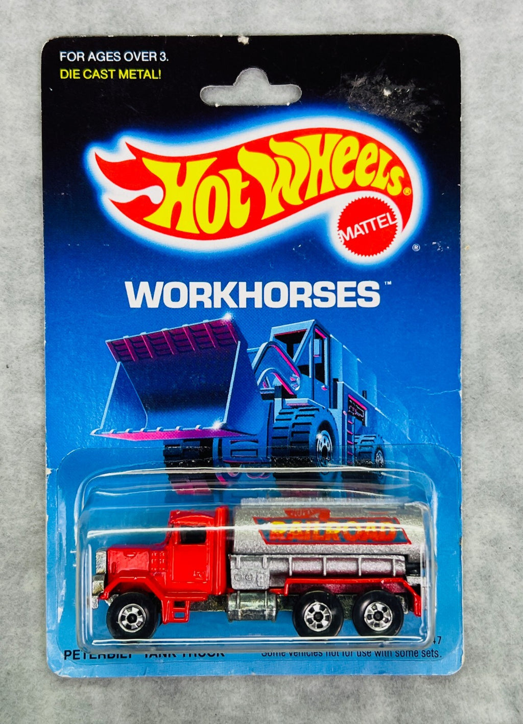 🔥🔥🔥Hot Wheels Workhorses Peterbilt Tank Truck #2547 H22🔥🔥🔥