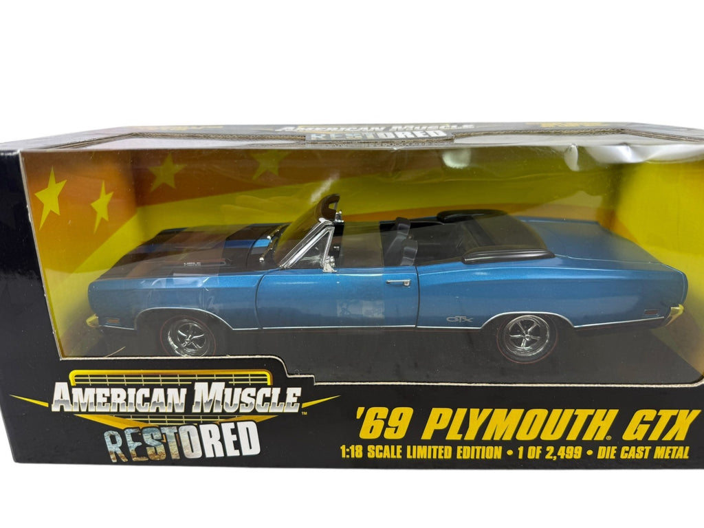 🇺🇸🇺🇸American Muscle Restored 1969 Plymouth GTX 1:18 B3🇺🇸🇺🇸