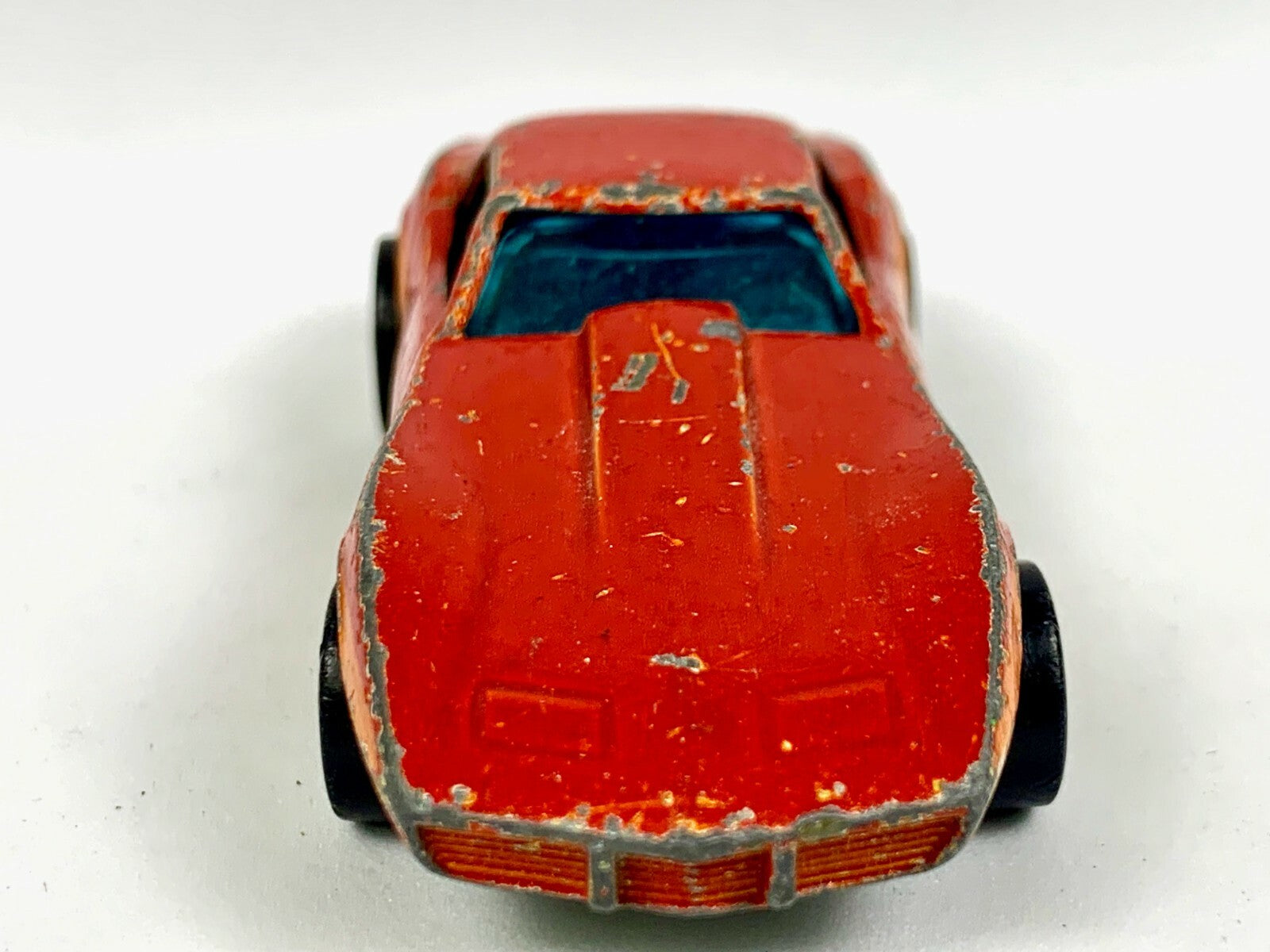 🔥Vintage 1980 Hot Wheels Corvette Stingray Blackwall W/ Gold Rims Hong Kong🔥