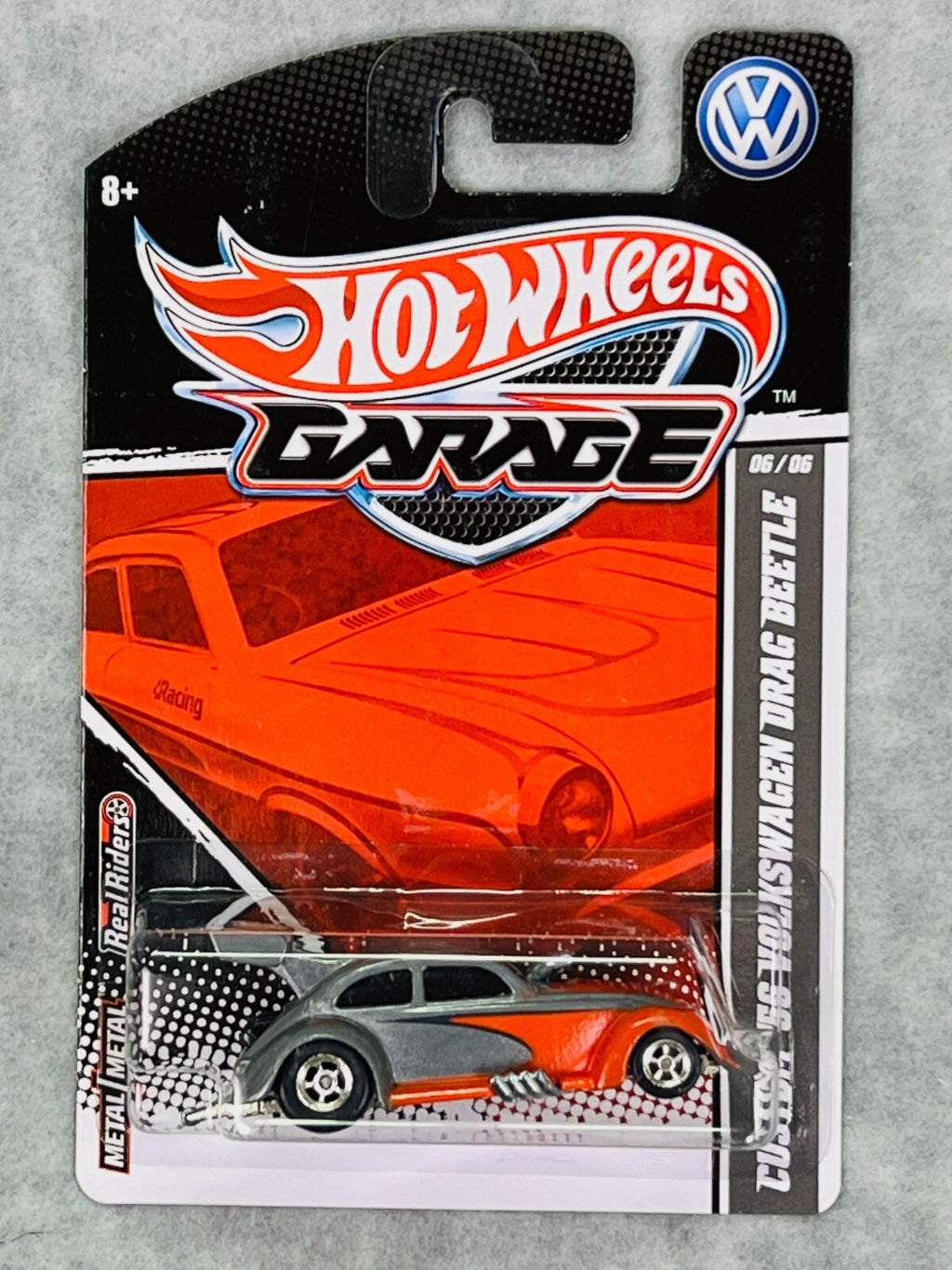🇩🇪Hot Wheels Volkswagen Garage Custom ‘56 Volkswagen Drag Beetle H28🇩🇪