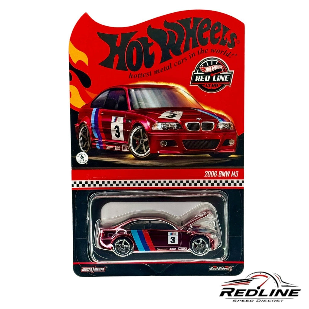 🇩🇪Hot Wheels RLC Exclusive 2006 BMW M3 RED H22🇩🇪