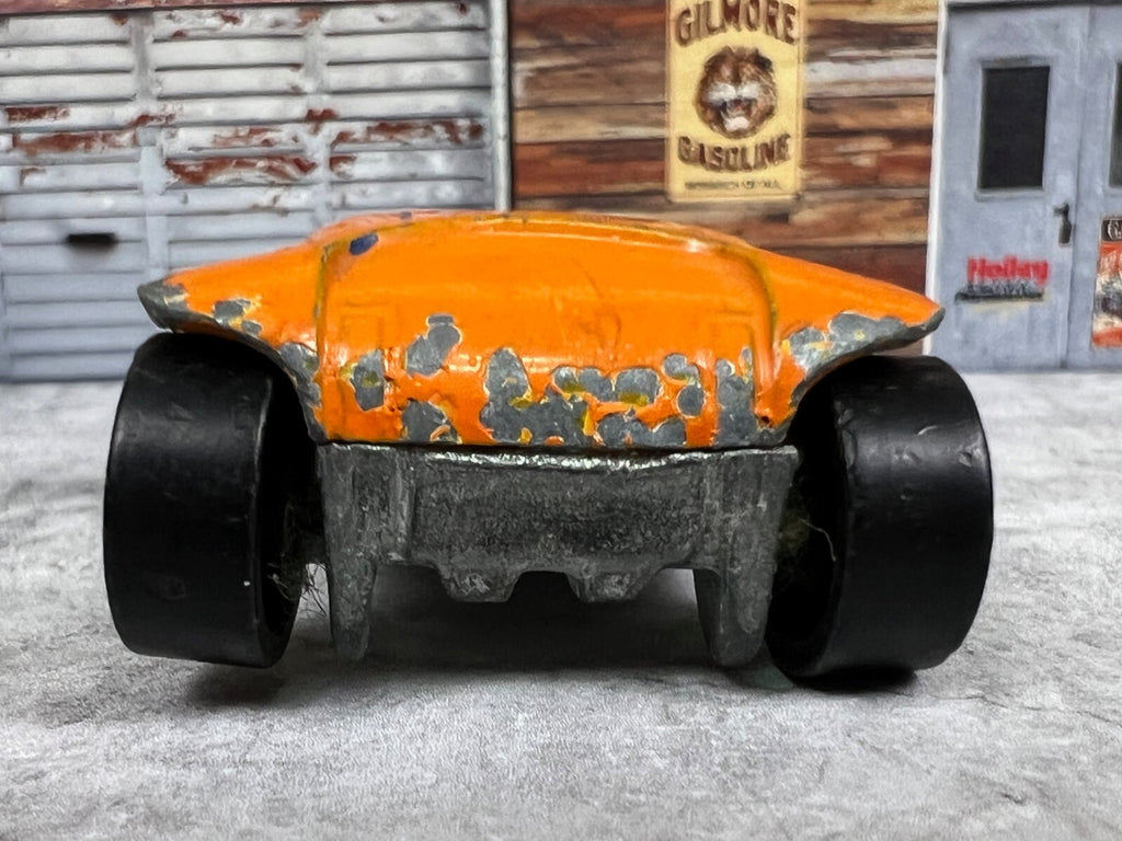 🔥🔥🔥Hot Wheels Redline Twinmill 1968 Orange Made In Hong Kong C1🔥🔥🔥