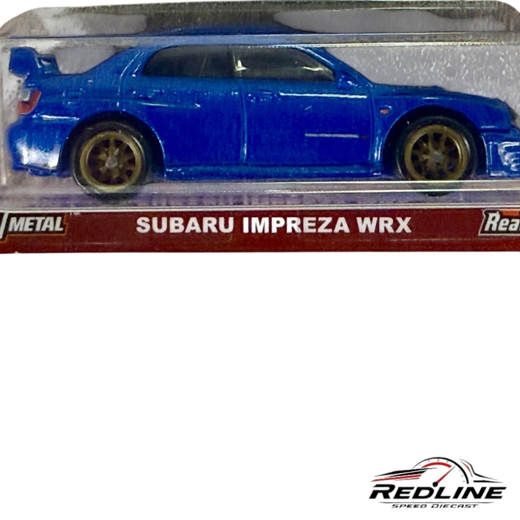 🇺🇸🇺🇸Hot Wheels Cars & Donuts Subaru Impreza WRX Blue H13🇺🇸🇺🇸