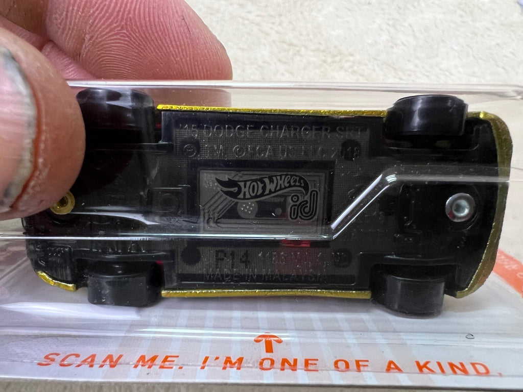 🔥HOT WHEELS '15 Dodge Charger SRT Car ID Chase Series HW Mopar Yellow HW12🔥