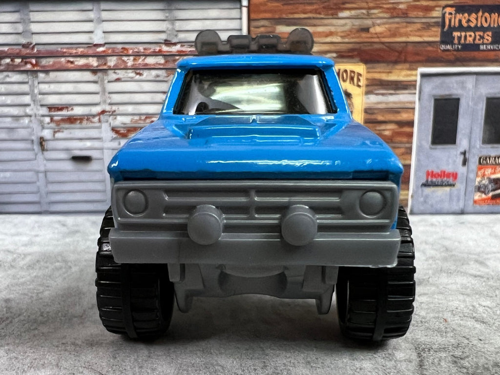 🇺🇸🇺🇸Hot Wheels '70 Dodge Power Wagon Blue HW Hot Trucks C16🇺🇸🇺🇸