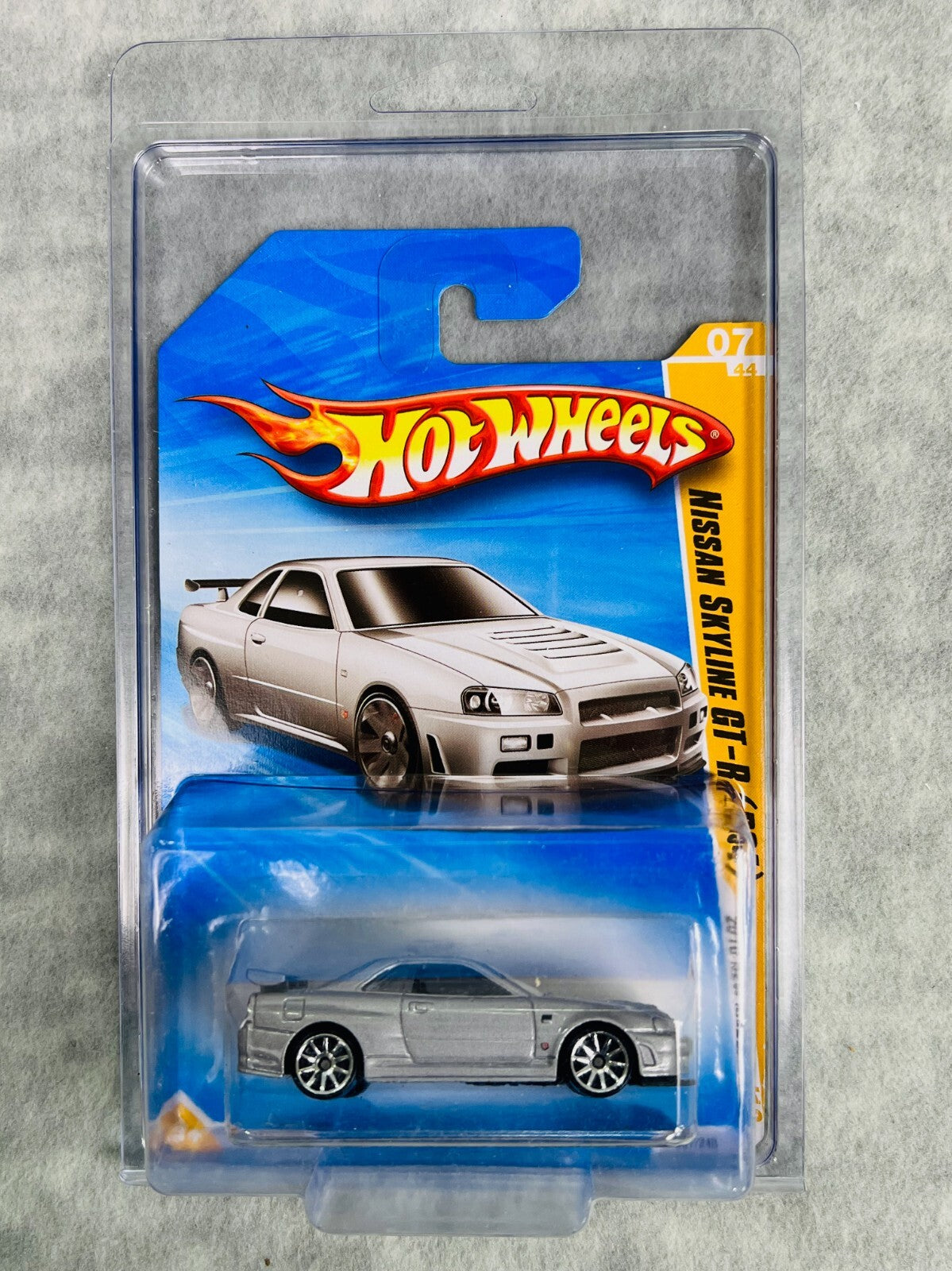 🎌🎌🎌Hot Wheels 2010 New Models Nissan Skyline GT-R R34 Silver HW22🎌🎌🎌