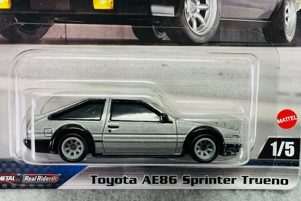 🎌🎌Hot Wheels Premium Fast & Furious 1/5 Toyota AE86 Sprinter Trueno H32🎌🎌
