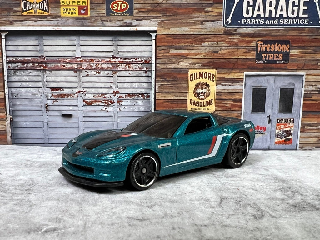 🔥🔥🔥🔥 Hot Wheels HW City Night Burnerz '11 Corvette Grand Sport C14🔥🔥🔥🔥