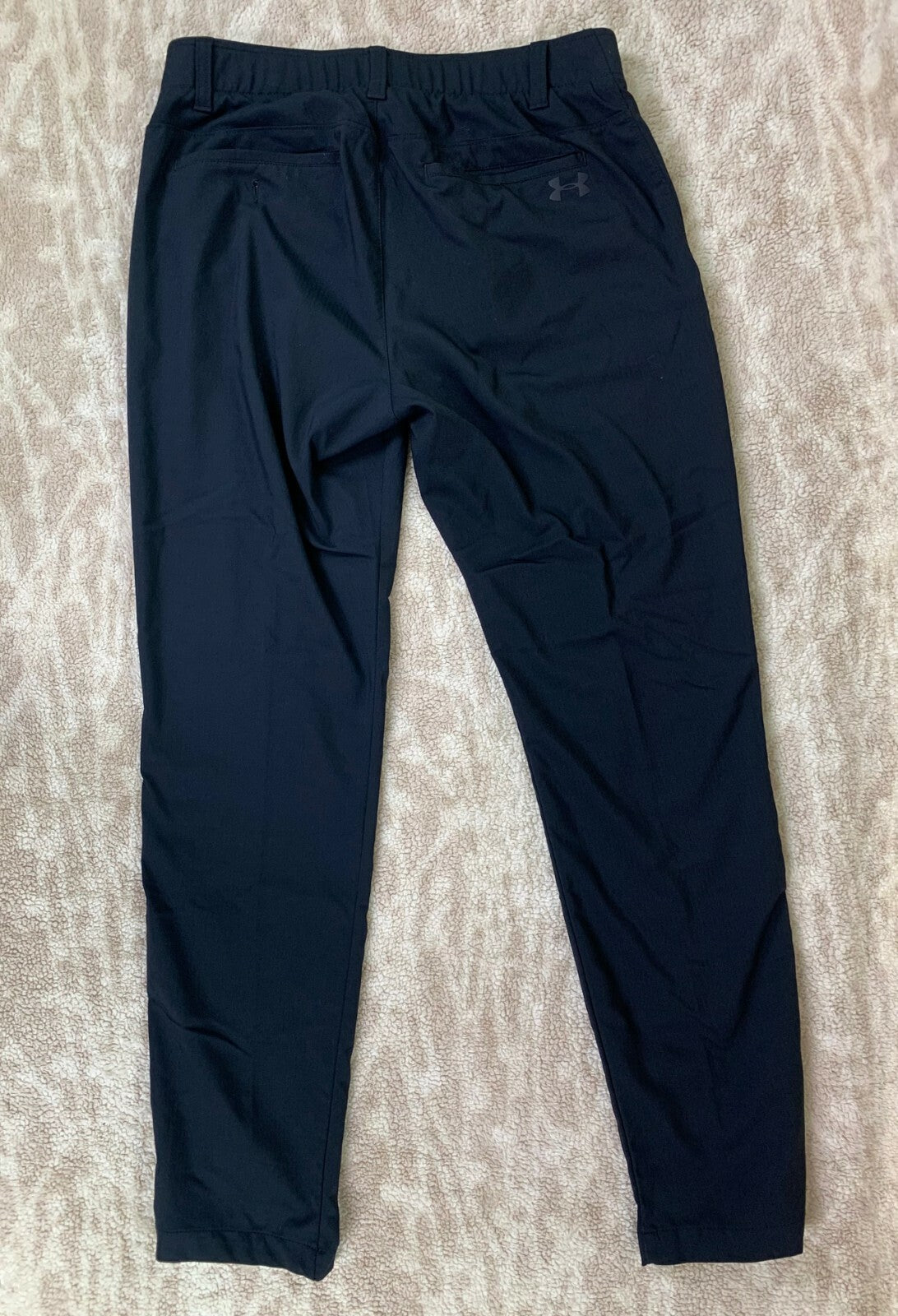 🏌️🏌️🏌️🏌️🏌️🏌Under Armour Mens Golf Pants Size 32 x 32 Black 🏌️🏌️🏌️🏌️🏌️