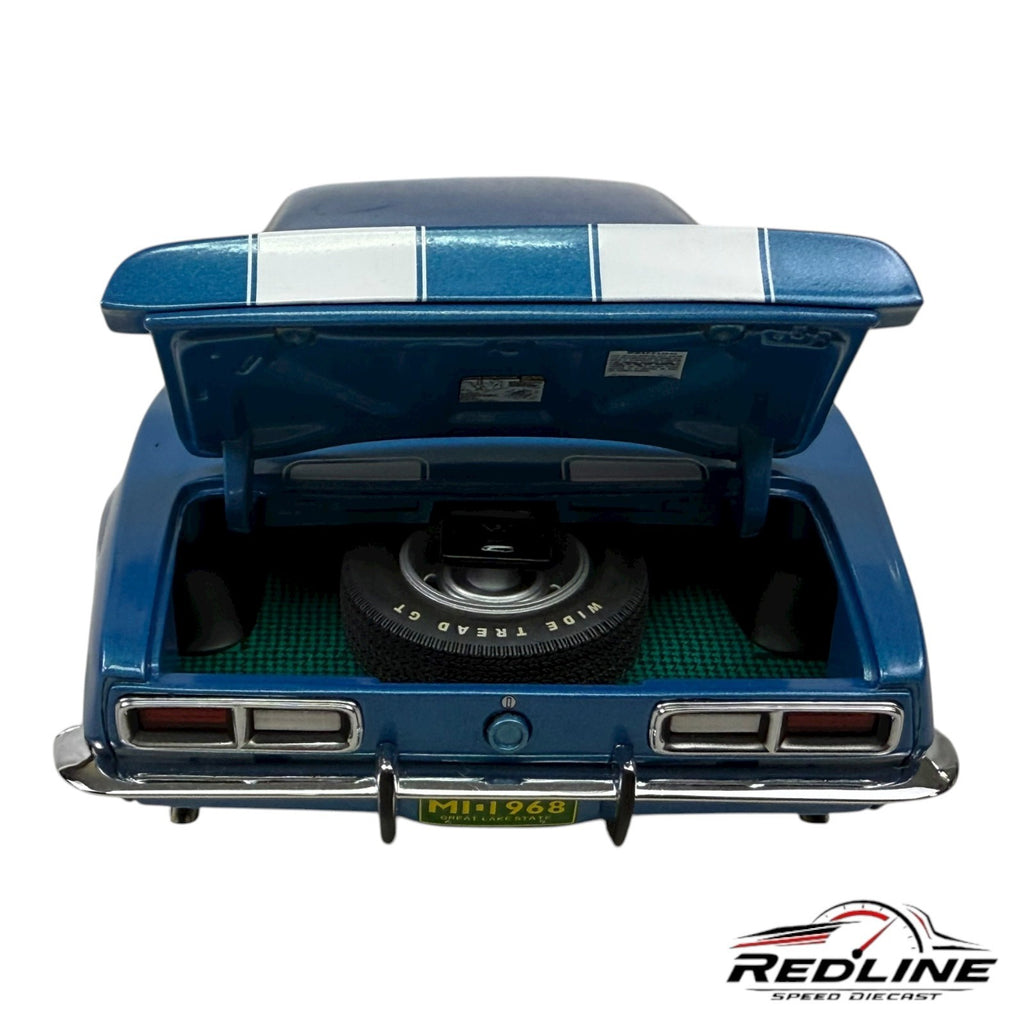 🔥🔥🔥Exact Detail 1968 Chevrolet Camaro Z/28 Blue 1:18 C3🔥🔥🔥
