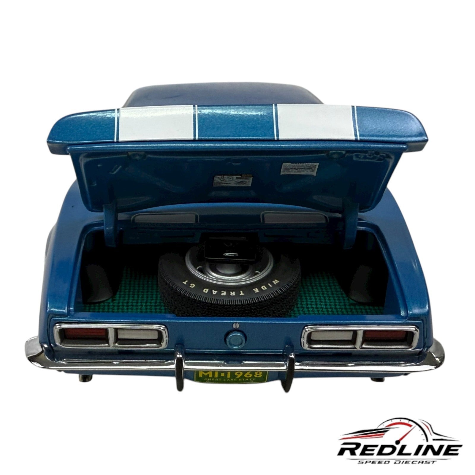 🔥🔥🔥Exact Detail 1968 Chevrolet Camaro Z/28 Blue 1:18 C3🔥🔥🔥