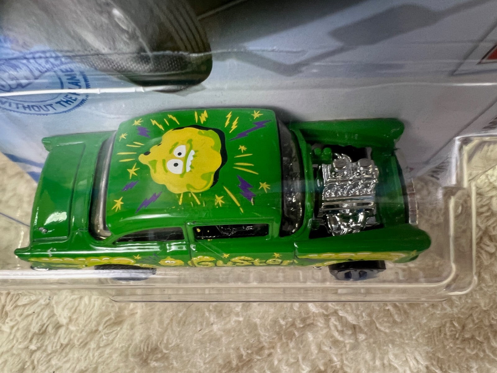 🔥🔥🔥Hot Wheels '55 Chevy Bel Air Gasser Guster Mattel Games HW19🔥🔥🔥