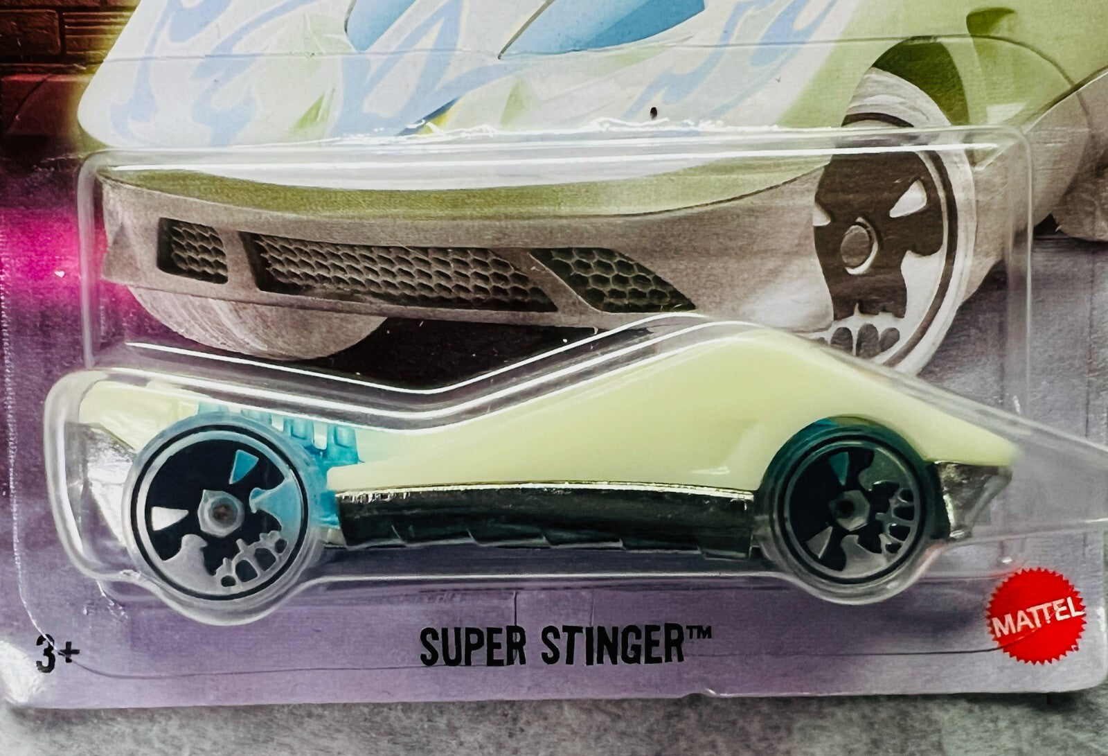 🔥🔥🔥Hot Wheels 2022 Halloween Super Stinger White H27🔥🔥🔥