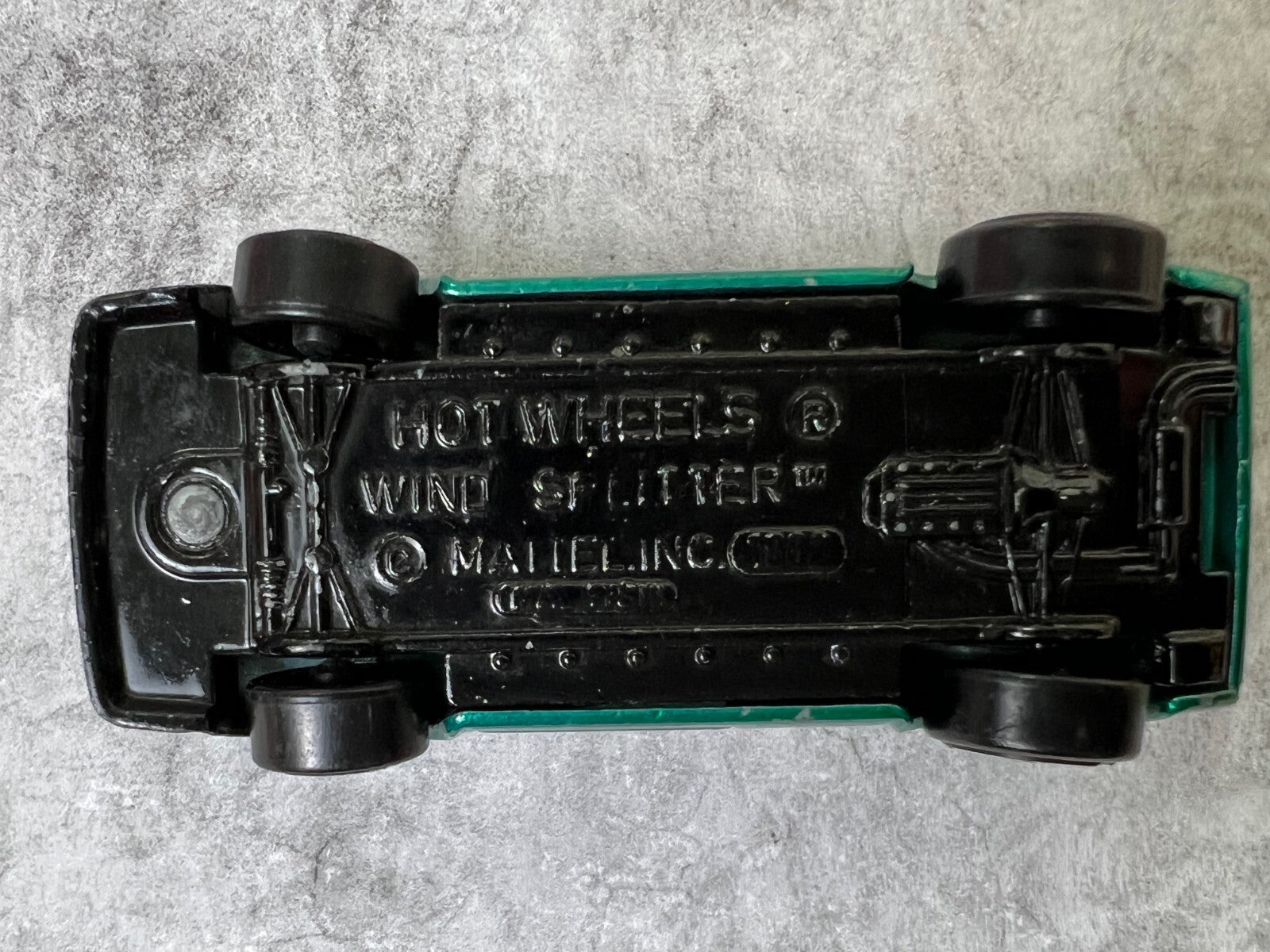🔥🔥🔥Vintage 1983 Hot Wheels Ultra Hots WIND SPLITTER GREEN C1🔥🔥🔥